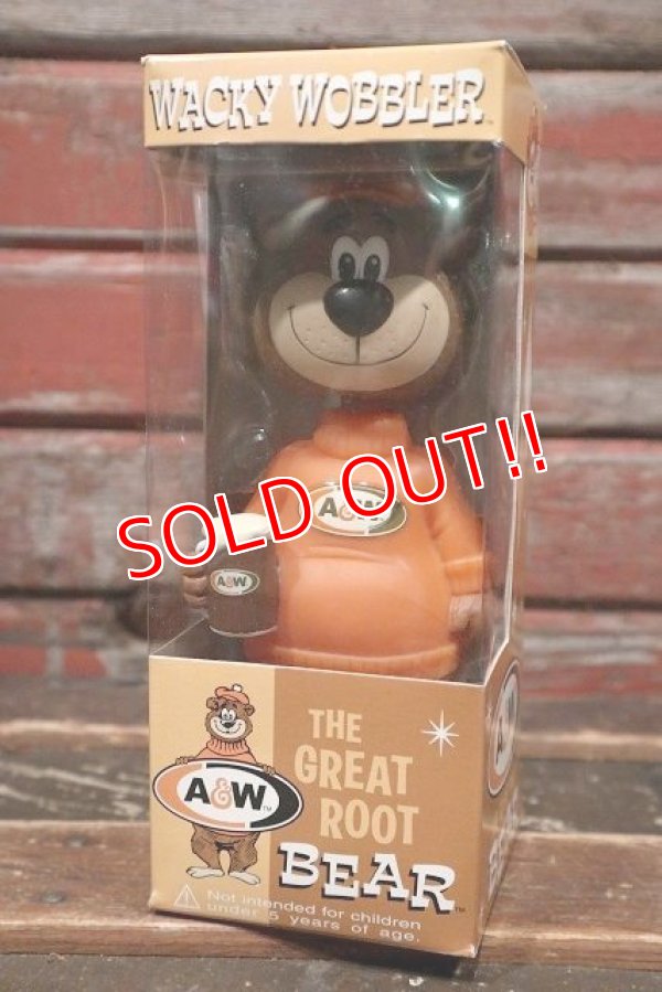 画像1: ct-220201-06 A&W / FUNKO 2006 THE GREAT ROOT BEAR WACKY WOBBLER