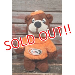 画像: ct-220201-05 A&W / 1960's THE GREAT ROOT BEAR Plush Doll