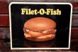 画像1: dp-220201-34 McDonald's / 1975 Filet-O-Fish Sign