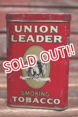 画像: dp-220201-17 UNION LEADER SMOKING TOBACCO / Vintage Tin Can