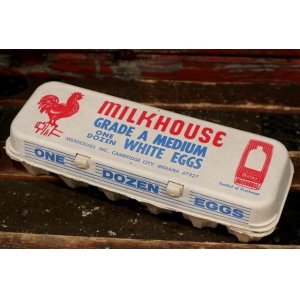 画像: dp-220201-83 miller MILK HOUSE / Vintage Egg Case (※10個セット)