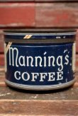 画像1: dp-211210-47 Manning's COFFEE / Vintage Tin Can