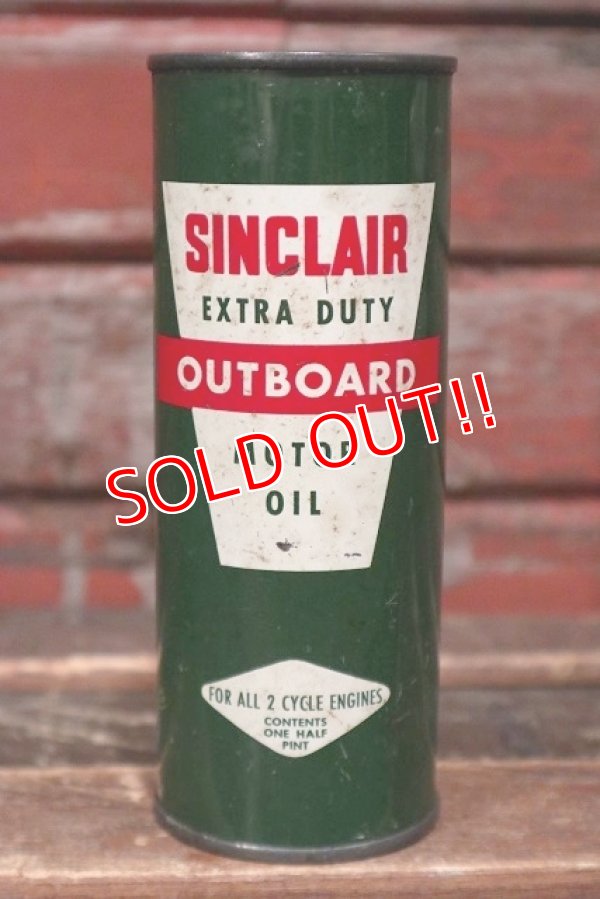 画像1: dp-220301-100 SINCLAIR / OUTBOARD MOTOR OIL Can