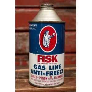 画像: dp-220301-90 FISK / GAS LINE ANTI-FREEZE 1950's Can