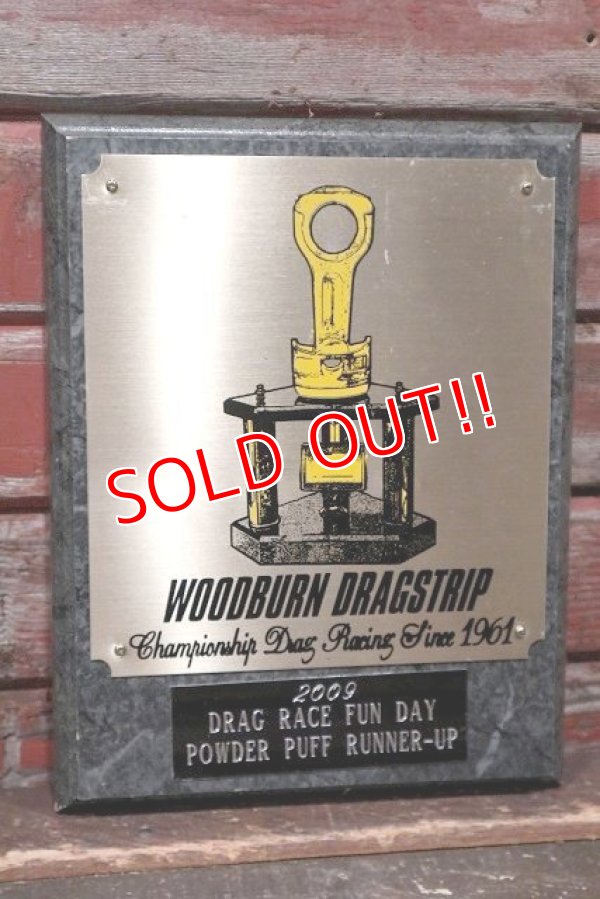 画像1: dp-220301-27 WOODBURN DRAGSTRIP / DRAG RACE FUN DAY 2009 Plaque