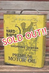 画像: dp-220301-42 the YARD BIRD'S MOTOR OIL / Vintage 2 U.S. Gallons Can