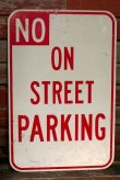 画像1: dp-220401-03 Road Sign "NO ON STREET PARKING"