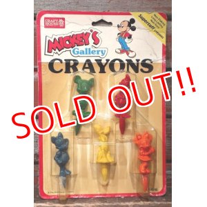 画像: ct-220401-112 Walt Disney's / CRAFT HOUSE 1990's MICKEY'S Gallery CRAYONS