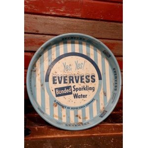 画像: dp-220401-272 EVERVESS SPARKLING WATER / 1950's Serving Tin Tray