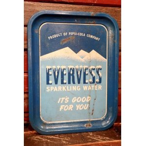 画像: dp-220401-289 EVERVESS SPARKLING WATER / 1950's Serving Tin Tray