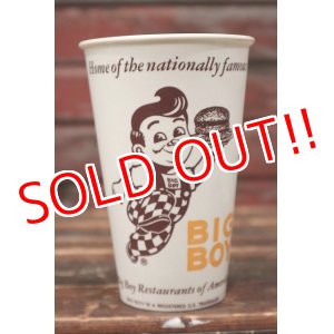 画像: dp-220401-44 Big Boy Restaurant / 1970's-1980's Wax Paper Cup