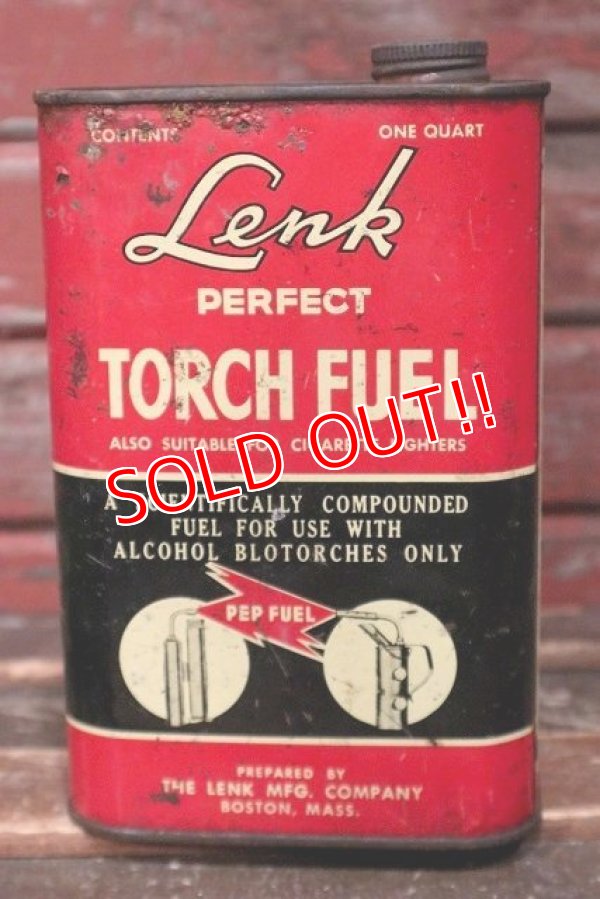 画像1: dp-220401-237 Lenk / Vintage TORCH FUEL Can