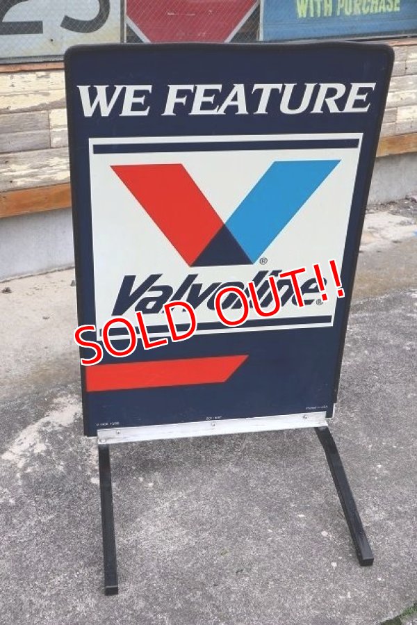 画像1: dp-220401-06 Valvoline / 1990's Stand Sign