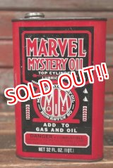 画像: dp-220401-242 MARVEL MYSTERY OIL / ADD TO GAS AND OIL 1 U.S.QUART Can