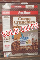 画像: ct-220401-78 FRED MEYER / Cocoa Crunchies 1999 Cereal Box