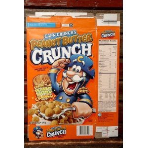 画像: ct-220401-78 QUAKER / CAP'N CRUNCH'S 2007 PEANUT BUTTER CRUNCH Cereal Box