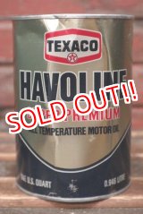 画像: dp-211210-52 TEXACO / HAVOLINE SUPER PREMIUM OIL One U.S. Quart Can