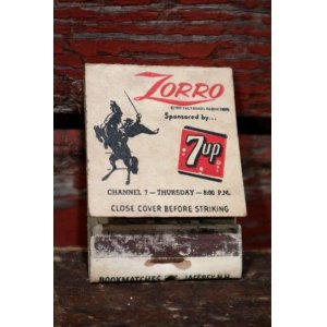 画像: dp-220501-10 7up / 1957 Match Book