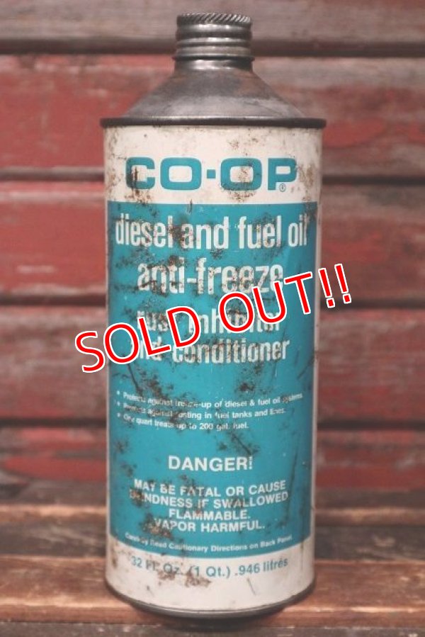 画像1: dp-220401-114 CO-OP / diesel and fuel oil anti-freeze conditioner Vintage Can