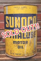 画像: dp-220501-71 SUNOCO DYNALUBE / 1940's 5 U.S. QUART Motor Oil Can