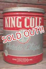 画像: dp-220501-21 KING COLE / Vintage Potato Chips Can