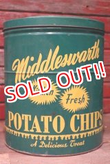 画像: dp-220501-21 Middleswarth / Vintage Potato Chips Can