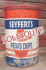 画像: dp-220501-21 SEYFERT'S / Vintage Potato Chips Can