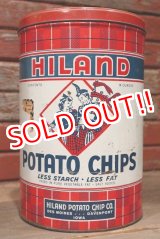 画像: dp-220501-21 HILAND / Vintage Potato Chips Can