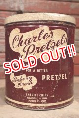 画像: dp-220501-21 Charles Pretzels / Vintage Pretzels Can