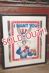 画像: ct-220501-52 Bugs Bunny (Uncle Sam) / 1986 Poster