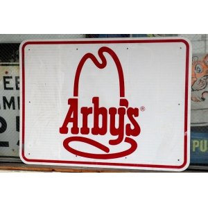 画像: dp-220501-47 Arby's / Large Road Sign