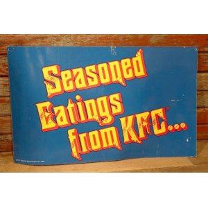 画像: dp-220501-39 Kentucky Fried Chicken(KFC) / 1990's Paper Sign