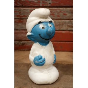 画像: ct-220601-35 Smurf / 1980's Plastic Coin Bank (A)