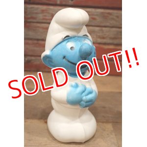 画像: ct-220601-36 Smurf / 1980's Plastic Coin Bank (B)