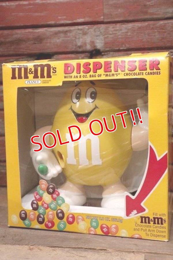 画像1: ct-220601-01 Mars / M&M's 1990's Dispenser "Yellow" Box