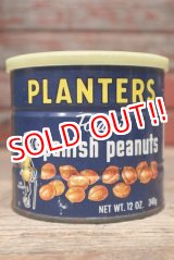 画像: dp-220601-25 PLANTERS / MR.PEANUT 1960's-1970's Spanish Peanuts Tin Can