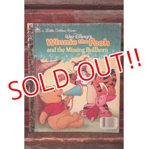 画像: ct-220401-107 Winnie the Pooh / 1990 a Little Golden Book "Winnie the Pooh and the Missing Bullhorn"