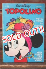 画像: ct-220401-109 Walt Disney's TOPOLINO (Mickey Mouse) / 11992 Comic