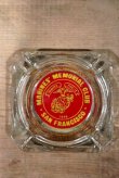 画像2: dp-20719-34 MARINES' MEMORIAL CLUB SAN FRANCISCO / Vintage Glass Ashtray