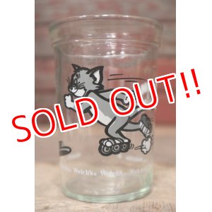 画像: ct-220719-15 TOM & JERRY / 1990 Welch's Glass "TOM"