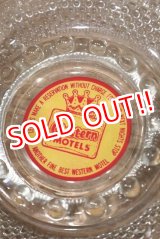 画像: dp-20719-26 Best Western / Vintage Glass Ashtray