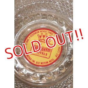 画像: dp-20719-26 Best Western / Vintage Glass Ashtray