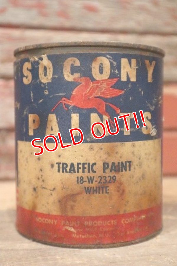 画像1: dp-220801-07 SOCONY PAINTS / Vintage One U.S. Quart Can