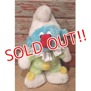 画像: ct-220719-63 Smurf / 1980's Plush Doll "Clown"