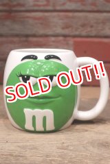 画像: ct-220601-01 MARS / M&M's 2003 Ceramic Big Mug "Green"