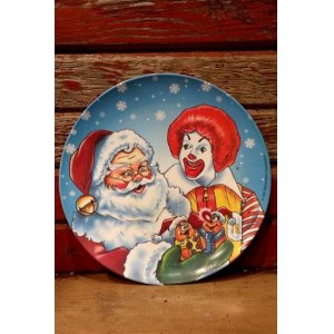 画像: ct-191101-29 McDonald's / 1997 Collectors Plate "Santa Claus & Ronald McDonald"