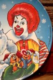 画像2: ct-191101-29 McDonald's / 1997 Collectors Plate "Santa Claus & Ronald McDonald"