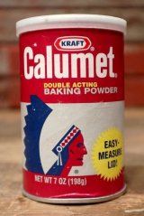 画像: dp-220810-14 Calumet / KRAFT Baking Powder Can