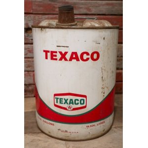 画像: dp-220810-04 TEXACO / 1960's 5 U.S.Gallons Oil Can