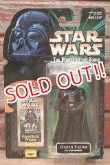 画像: ct-211001-43 STAR WARS / POTF DARTH VADER with LIGHTSABER Green Card